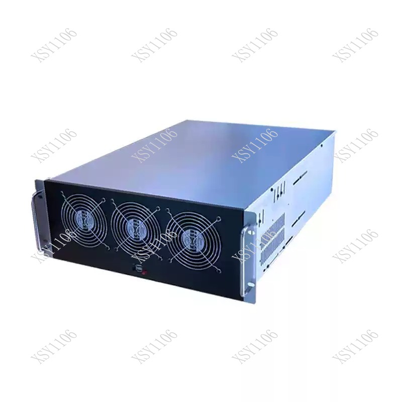 8 Gpu 4U Server Chassis - Chassi de Controle Industrial 4U ATX