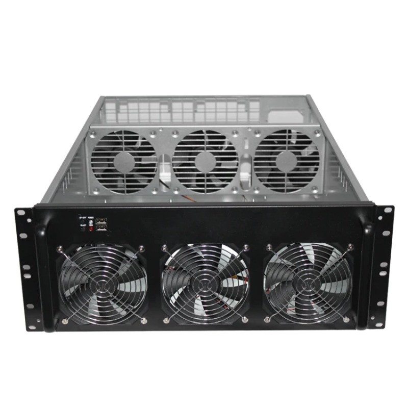 8 Gpu 4U Server Chassis - Gabinete 4U para 6 GPUs, Gabinete
