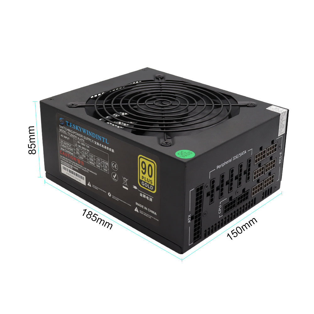 Fonte de alimentação completa  - 2000W Atx Mining Power Supply avaliação e preço