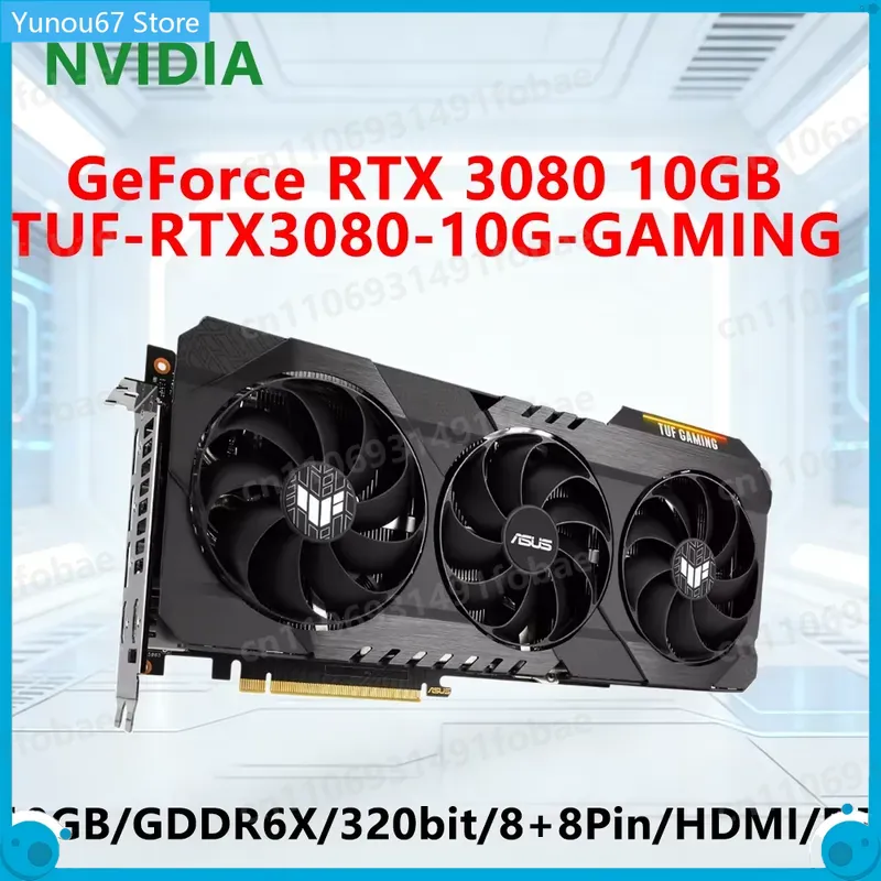 Placa Gráfica ASUS TUF RTX 308 - Rtx 3080 10Gb Gpu avaliação e preço