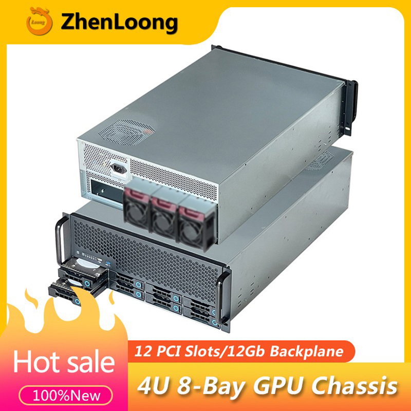 ZhenLoong GPU 4U Servidor Rack - 8 Gpu 4U Server Chassis avaliação e preço