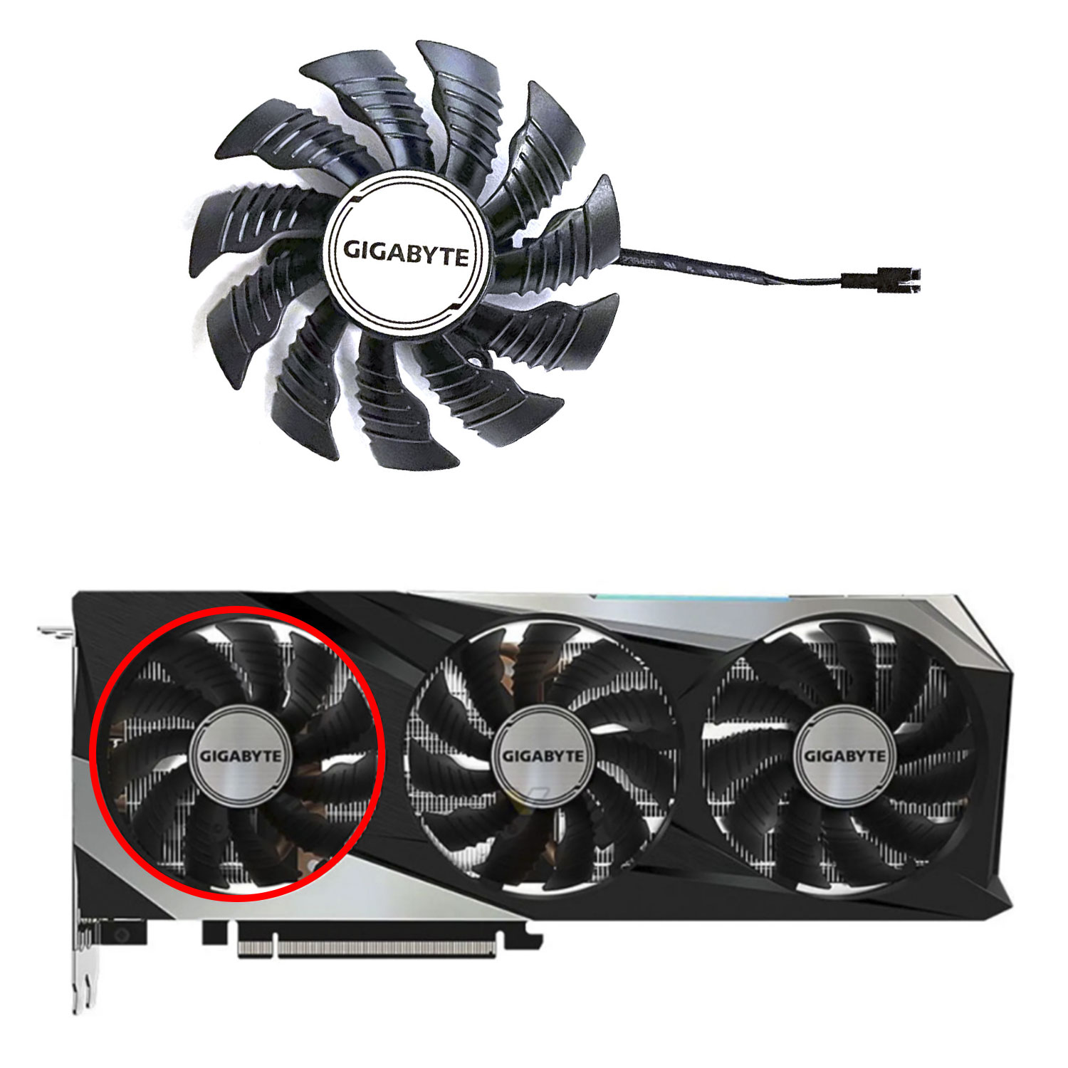 Ventoinha de Substituição Nova - Rtx 3070 8Gb Graphics Card avaliação e preço