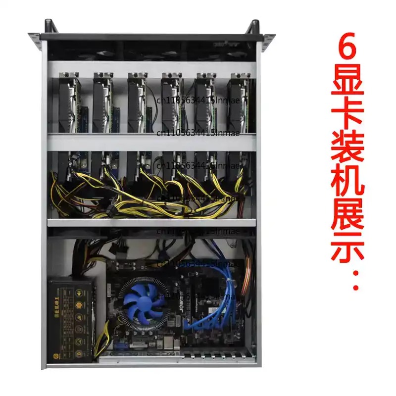 Chassi de Computador Industria - 8 Gpu 4U Server Chassis avaliação e preço