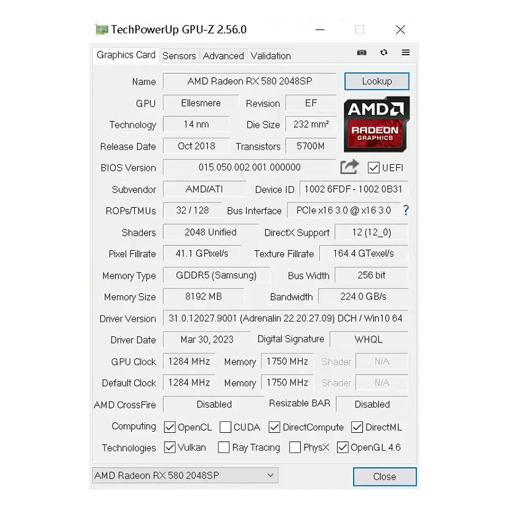 Placa de Vídeo SOYO AMD Radeon - Rx 580 8Gb 2048Sp Gpu avaliação e preço