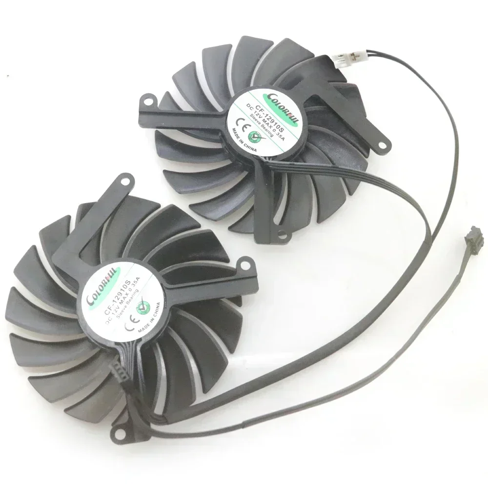 2 peças/lote CF-12910S 85mm DC - Rtx 3070 8Gb Graphics Card avaliação e preço